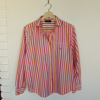 Striped Ralph Lauren Shirt - M