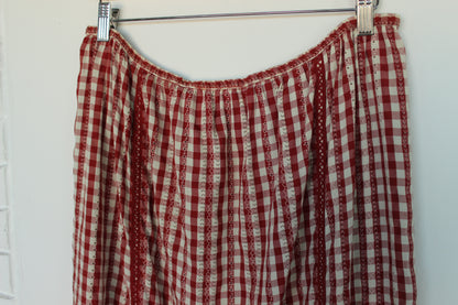 Gingham Skirt - XL