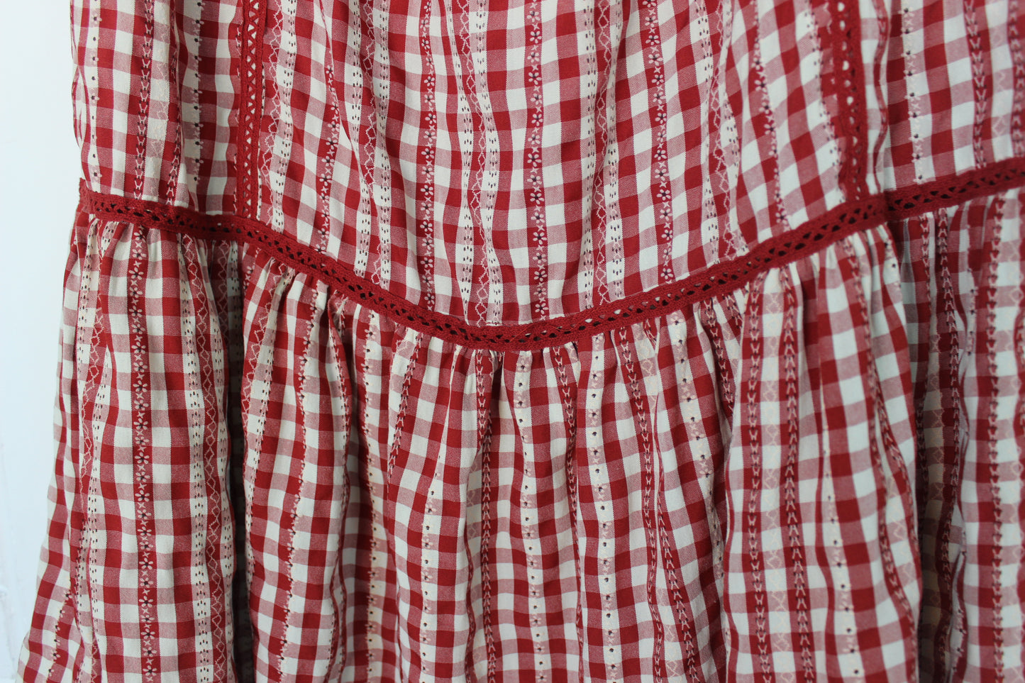 Gingham Skirt - XL