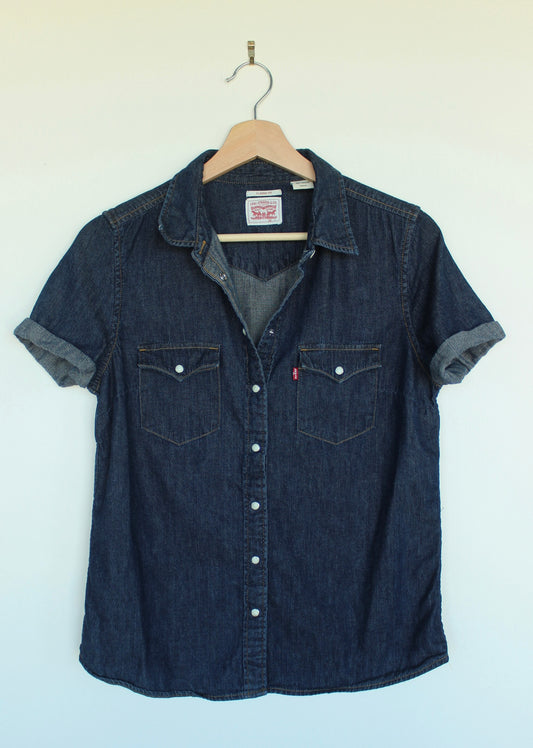 Levis denim shirt - S