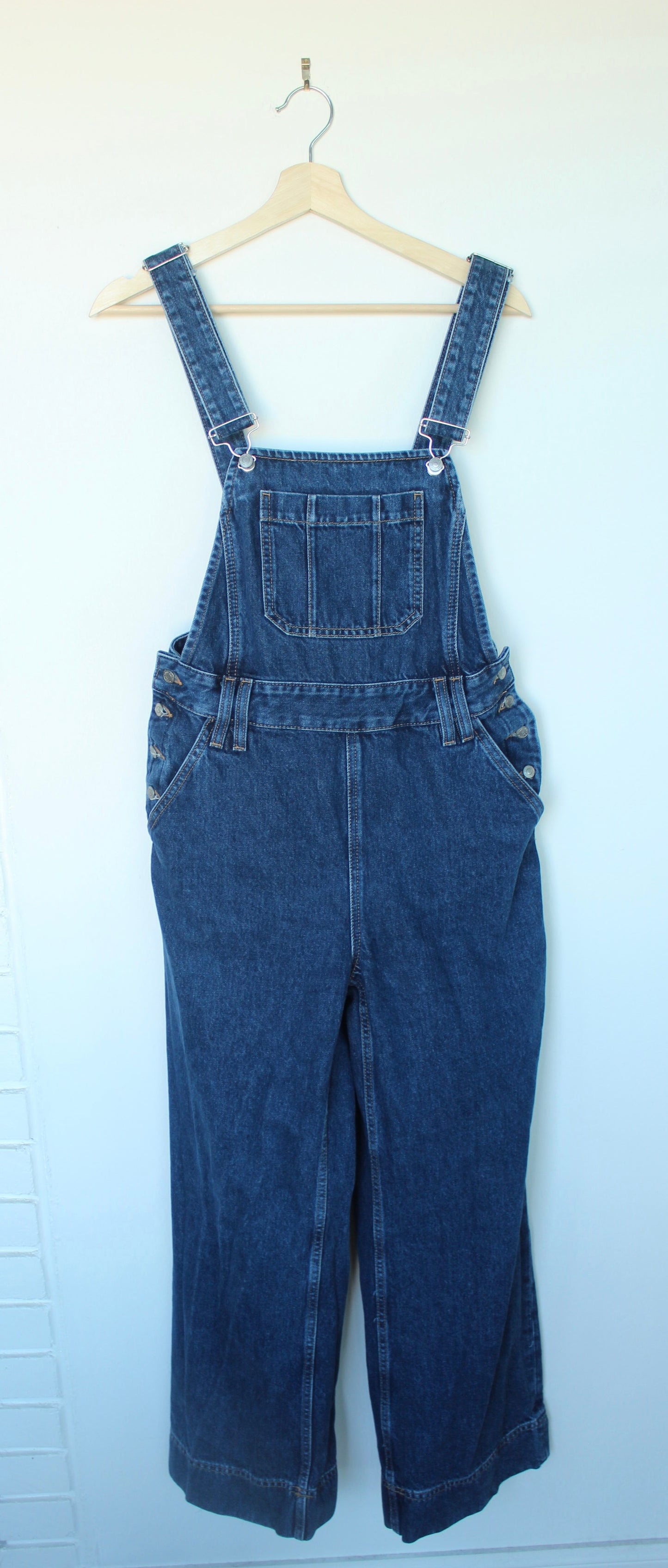 Denim Overalls - S